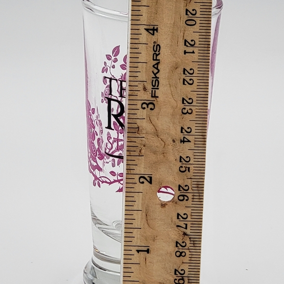 Tequila Rose Strawberry Cream Shot Glasses Black and Rose Motif - Picture 4 of 4